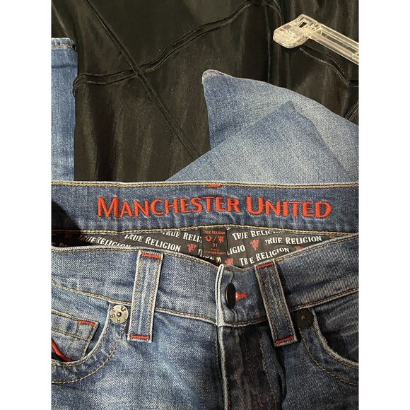True Religion Manchester United Men’s Jeans 31 - Picture 9 of 10